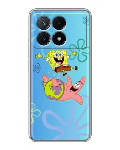 Чехол для Xiaomi POCO X6 Pro (5G) с картинкой «Спанч Боб и Патрик» Чехол для Xiaomi POCO X6 Pro (5G) с картинкой «Спанч Боб и Патрик»