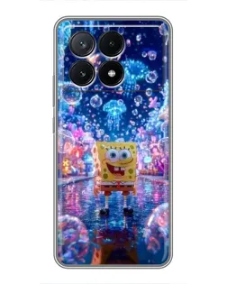 Чехол для Xiaomi POCO X6 Pro (5G) с картинкой «Неоновый океан»