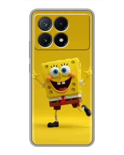 Чехол для Xiaomi POCO X6 Pro (5G) с картинкой «Позитивный Губка Боб» Чехол для Xiaomi POCO X6 Pro (5G) с картинкой «Позитивный Губка Боб»