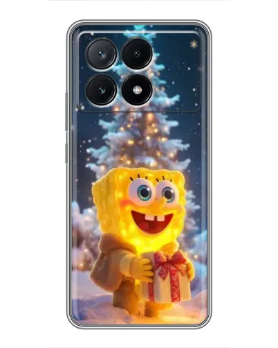 Чехол для Xiaomi POCO X6 Pro (5G) с картинкой «Рождественский Спанч Боб» Чехол для Xiaomi POCO X6 Pro (5G) с картинкой «Рождественский Спанч Боб»