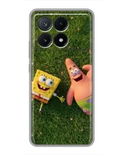 Чохол для Xiaomi POCO X6 Pro (5G) з картинкою «Друзі на галявині» Чохол для Xiaomi POCO X6 Pro (5G) з картинкою «Друзі на галявині»
