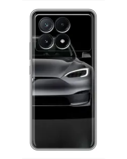 Чохол для Xiaomi POCO X6 Pro (5G) з картинкою «Tesla Model S Look» Чохол для Xiaomi POCO X6 Pro (5G) з картинкою «Tesla Model S Look»