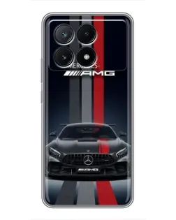 Чохол для Xiaomi POCO X6 Pro (5G) з картинкою «Mercedes — білий карбон» Чохол для Xiaomi POCO X6 Pro (5G) з картинкою «Mercedes — білий карбон»