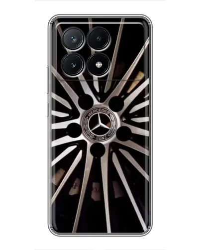 Чехол для Xiaomi POCO X6 Pro (5G) с картинкой «Диск Mercedes»