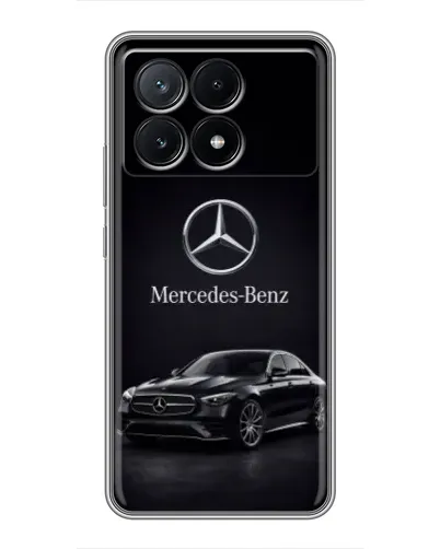 Чехол для Xiaomi POCO X6 Pro (5G) с картинкой «Mercedes — решетка радиатора»