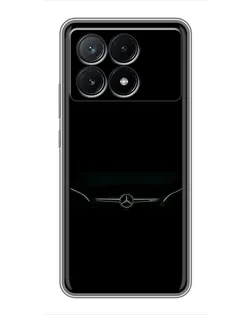 Чехол для Xiaomi POCO X6 Pro (5G) с картинкой «Mercedes Stealth Look»