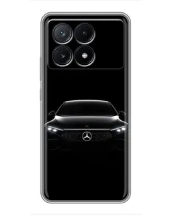 Чехол для Xiaomi POCO X6 Pro (5G) с картинкой «Mercedes Vision — концепт»