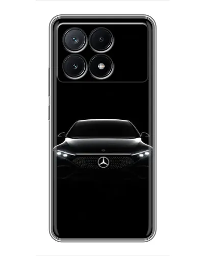 Чехол для Xiaomi POCO X6 Pro (5G) с картинкой «Mercedes Vision — концепт»