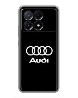 Чехол для Xiaomi POCO X6 Pro (5G) с картинкой «Классическое лого Audi»