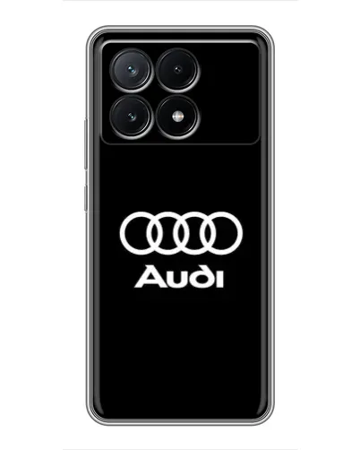 Чехол для Xiaomi POCO X6 Pro (5G) с картинкой «Классическое лого Audi»