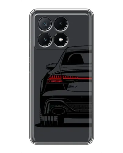 Чехол для Xiaomi POCO X6 Pro (5G) с картинкой «Задняя часть Audi — арт»