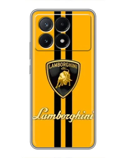 Чехол для Xiaomi POCO X6 Pro (5G) с картинкой «Lamborghini Stripe желтый» Чехол для Xiaomi POCO X6 Pro (5G) с картинкой «Lamborghini Stripe желтый»