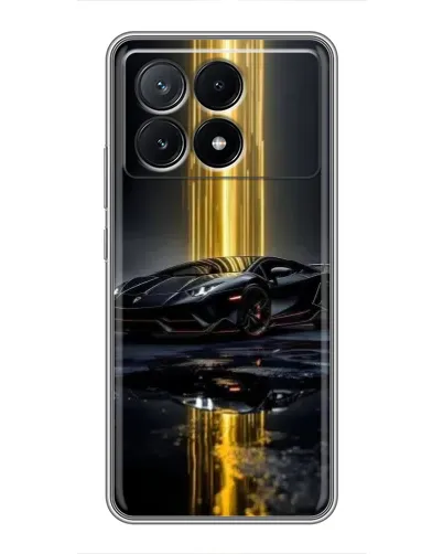 Чехол для Xiaomi POCO X6 Pro (5G) с картинкой «Ночной Lamborghini драйв» Чехол для Xiaomi POCO X6 Pro (5G) с картинкой «Ночной Lamborghini драйв»