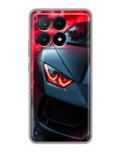 Чехол для Xiaomi POCO X6 Pro (5G) с картинкой «Lamborghini красное сияние» Чехол для Xiaomi POCO X6 Pro (5G) с картинкой «Lamborghini красное сияние»