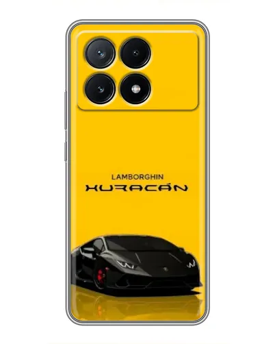 Чехол для Xiaomi POCO X6 Pro (5G) с картинкой «Lamborghini Huracan черный» Чехол для Xiaomi POCO X6 Pro (5G) с картинкой «Lamborghini Huracan черный»