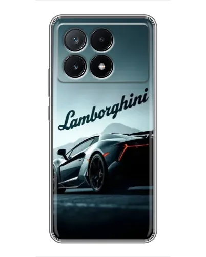 Чехол для Xiaomi POCO X6 Pro (5G) с картинкой «Классическая надпись Lamborghini» Чехол для Xiaomi POCO X6 Pro (5G) с картинкой «Классическая надпись Lamborghini»