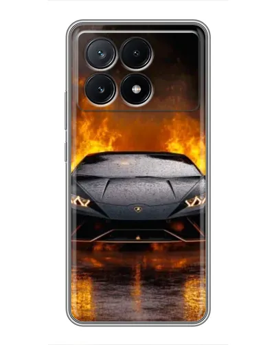 Чехол для Xiaomi POCO X6 Pro (5G) с картинкой «Lamborghini в огне» Чехол для Xiaomi POCO X6 Pro (5G) с картинкой «Lamborghini в огне»