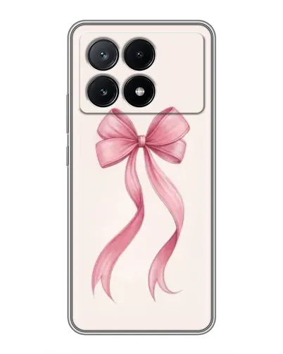 Чехол для Xiaomi POCO X6 Pro (5G) с картинкой «Розовый бант» Чехол для Xiaomi POCO X6 Pro (5G) с картинкой «Розовый бант»