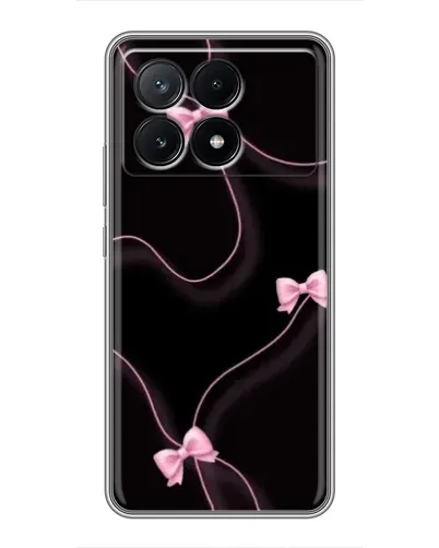 Чехол для Xiaomi POCO X6 Pro (5G) с картинкой «Розовые ленты» Чехол для Xiaomi POCO X6 Pro (5G) с картинкой «Розовые ленты»