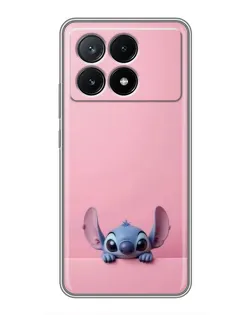 Чехол для Xiaomi POCO X6 Pro (5G) с картинкой «Stitch выглядывает»