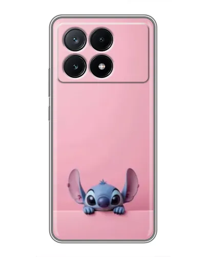 Чехол для Xiaomi POCO X6 Pro (5G) с картинкой «Stitch выглядывает»
