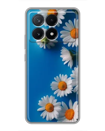 Чехол для Xiaomi POCO X6 Pro (5G) с картинкой «Белоснежные маргаритки»