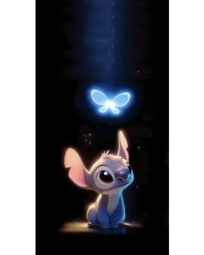 Чехол для Универсальные батареи (Power Bank) с картинкой «Сияющий Стич»