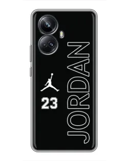 Чехол для Realme 10 Pro Plus с картинкой «Jordan Vertical»