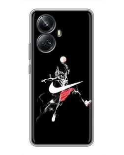 Чехол для Realme 10 Pro Plus с картинкой «Jordan Jumpman»