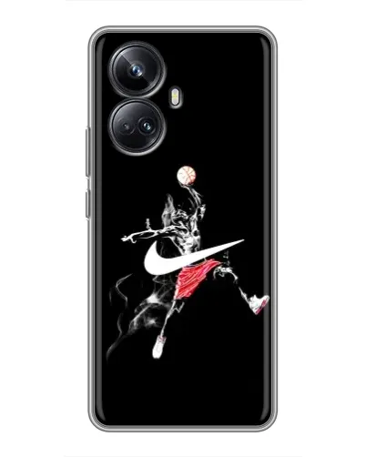 Чехол для Realme 10 Pro Plus с картинкой «Jordan Jumpman»