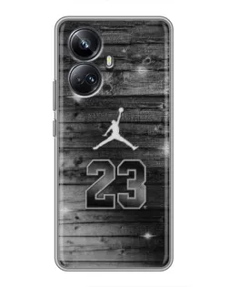 Чехол для Realme 10 Pro Plus с картинкой «Jordan Carbon 23»