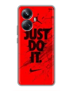 Чехол для Realme 10 Pro Plus с картинкой «Nike Just Do It»
