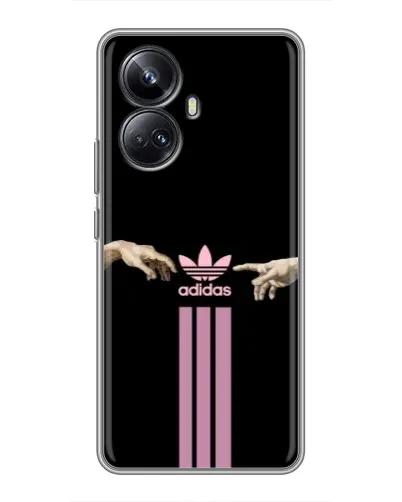 Чехол для Realme 10 Pro Plus с картинкой «Adidas Hands»