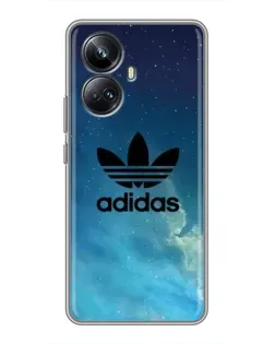 Чехол для Realme 10 Pro Plus с картинкой «Adidas Stone Logo»