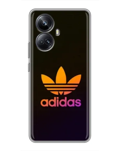 Чехол для Realme 10 Pro Plus с картинкой «Градиент Adidas»