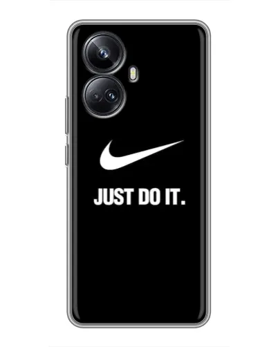 Чехол для Realme 10 Pro Plus с картинкой «Классический принт Nike»
