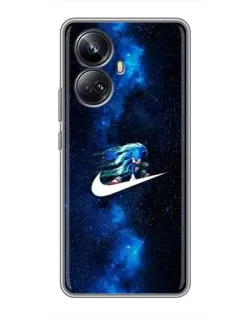 Чехол для Realme 10 Pro Plus с картинкой «Звездный путь Nike»