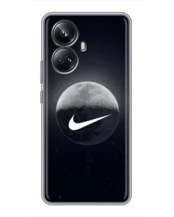 Чехол для Realme 10 Pro Plus с картинкой «Nike в стиле граффити»