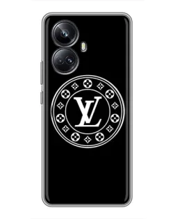 Чехол для Realme 10 Pro Plus с картинкой «LV — печать стиля»