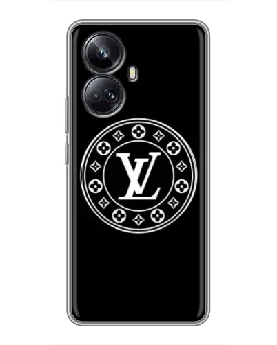 Чехол для Realme 10 Pro Plus с картинкой «LV — печать стиля»