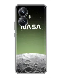 Чехол для Realme 10 Pro Plus с картинкой «NASA — лунный градиент»