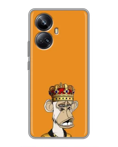 Чехол для Realme 10 Pro Plus с картинкой «Золотая обезьяна Bored Ape»