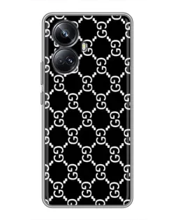 Чехол для Realme 10 Pro Plus с картинкой «Gucci — сетчатый паттерн»
