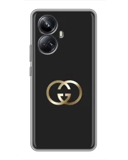 Чехол для Realme 10 Pro Plus с картинкой «Минимализм Gucci»