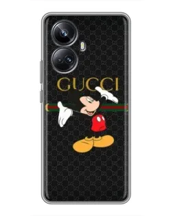 Чехол для Realme 10 Pro Plus с картинкой «Микки Маус Gucci»