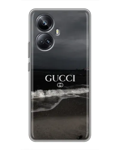 Чехол для Realme 10 Pro Plus с картинкой «Gucci — морской прибой»