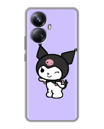 Чехол для Realme 10 Pro Plus с картинкой «Классическая Kuromi»