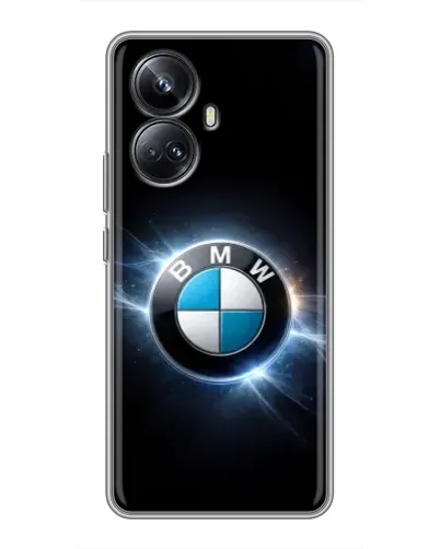 Чехол для Realme 10 Pro Plus с картинкой «BMW — неоновое сияние» Чехол для Realme 10 Pro Plus с картинкой «BMW — неоновое сияние»