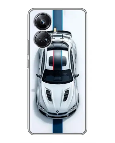 Чехол для Realme 10 Pro Plus с картинкой «Вид сверху — BMW M» Чехол для Realme 10 Pro Plus с картинкой «Вид сверху — BMW M»