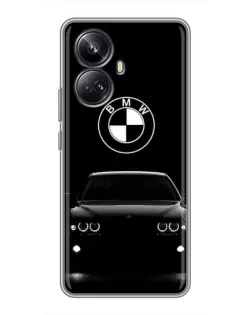 Чехол для Realme 10 Pro Plus с картинкой «BMW — взгляд из темноты»